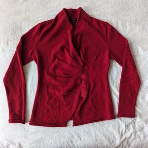 Lafayette 148 Cashmere Sweater with Ruching